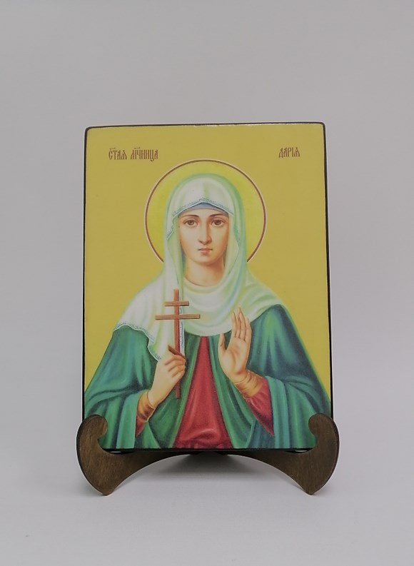 Дарья Римская, мученица, 15х20x1,8 см, арт И8559 Дарья Римская, мученица, 15х20x1,8 см, арт И8559