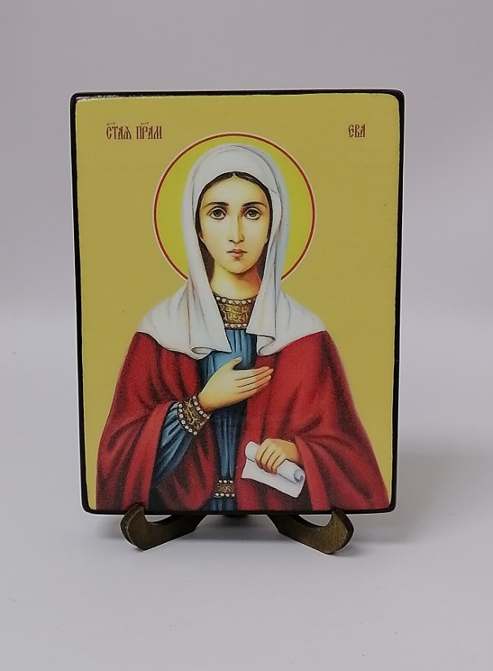 Ева, святая праматерь, 12x16х1,8 см, арт Ид4351-2
