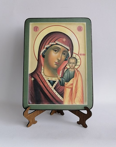 Казанская Божья Матерь, арт И824 / 15 х 20 см