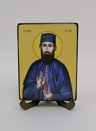 Ефрем Новый / Sf.Efrem cel Nou, 9х12х1,8 см, арт Ид3986-2