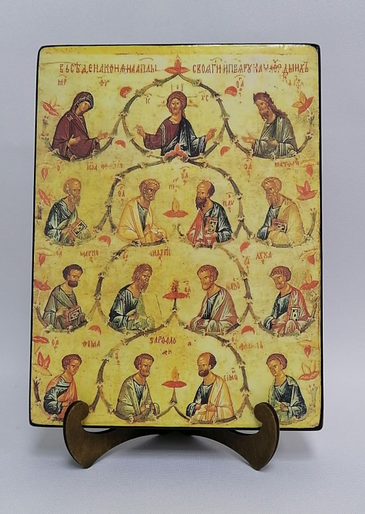 12 апостолов, арт И192 / 21х28x3 см 12 апостолов, арт И192 / 21х28x3 см