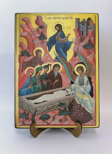 Жены-Мироносицы, 25x34 см, арт Ик22400 Жены-Мироносицы, 25x34 см, арт Ик22400