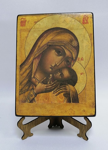 Богородица Касперовская, арт В2692 / 15x20х2,8 см