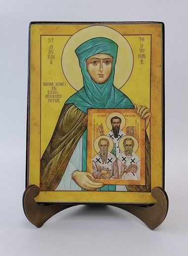 Макрина Каппадокийская, 15x20х1,8 см, арт А6790 Макрина Каппадокийская, 15x20х1,8 см, арт А6790