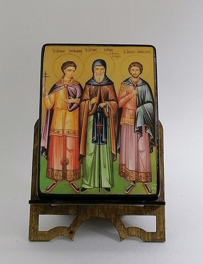 Преподобный Тит чудотворец, иеромонах, арт В4829 / 9 х 12 х 2,7-3,0 см Преподобный Тит чудотворец, иеромонах, арт В4829 / 9 х 12 х 2,7-3,0 см