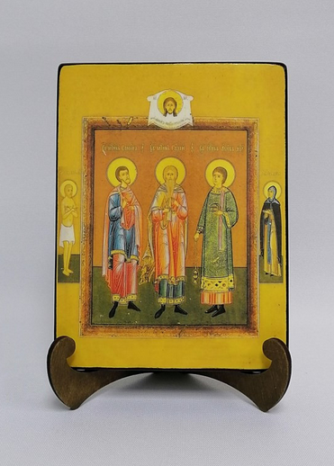 Самон Гурий и Авив, 15x20х1,8 см, арт А5825 Самон Гурий и Авив, 15x20х1,8 см, арт А5825