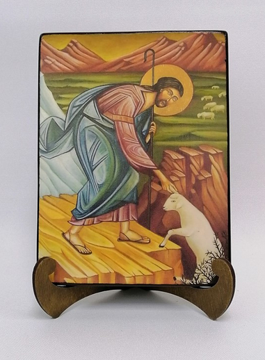 Добрый Пастырь, арт И303-2 / 15 х 20 см Добрый Пастырь, арт И303-2 / 15 х 20 см