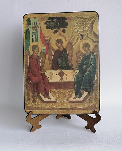 Святая Троица, арт Ик008-1 / 15 х 20 см Святая Троица, арт Ик008-1 / 15 х 20 см