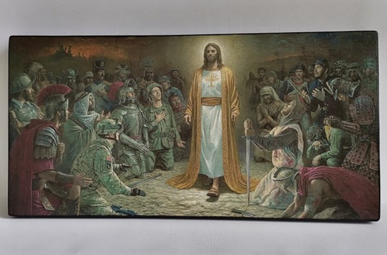 Господь с миром, 25x50 см, арт Ид14446 Господь с миром, 25x50 см, арт Ид14446