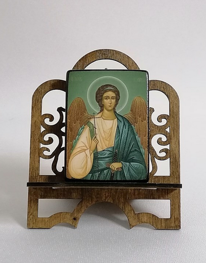 Ангел Хранитель, арт Ик18820-2 / 5,7 х 7,6 х 1,5 см (Липа)