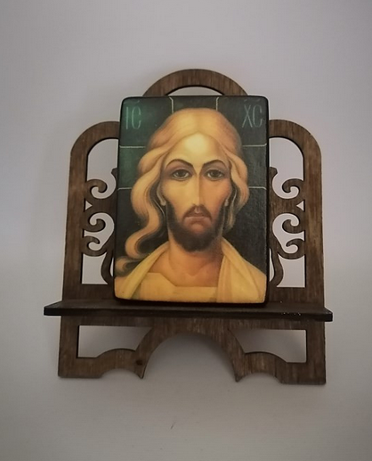 Спас Златые Власы, арт И425 / 5,7 х 7,6 х 1,8 см Спас Златые Власы, арт И425 / 5,7 х 7,6 х 1,8 см