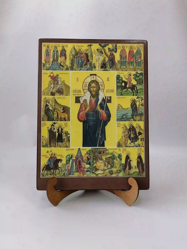 Добрый пастырь Болтинская, 25x34x3 см, арт Ид9761-2 Добрый пастырь Болтинская, 25x34x3 см, арт Ид9761-2