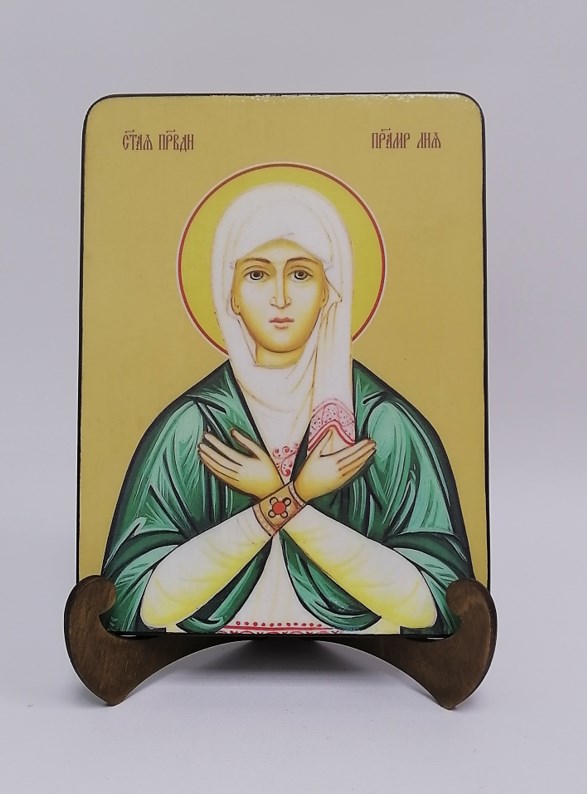 Лия, святая праведная праматерь, 15х20x1,8 см, арт И8613