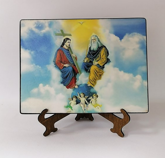 Святая Троица, 15x20 см, арт Ид5077 Святая Троица, 15x20 см, арт Ид5077