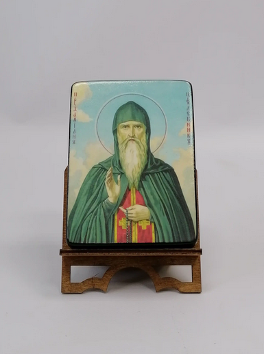 Дамиан Печерский, Целебник, 9x12x3 см, арт Б0373-2 Дамиан Печерский, Целебник, 9x12x3 см, арт Б0373-2