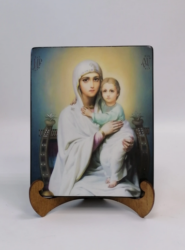 Пресвятая Богородица Кипрская, арт И455-2, 16х20x1,8 см