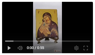 Донская икона божьей матери, 15x20 см, арт Ид3360