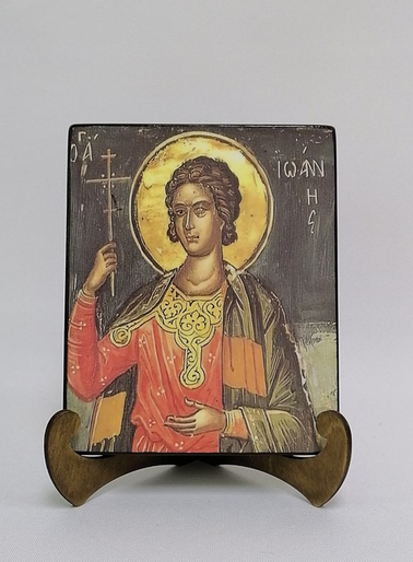 Иоанн Севастийский Мученик, арт И3577, 14х17х2 см (Липа) Иоанн Севастийский Мученик, арт И3577, 14х17х2 см (Липа)