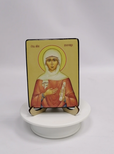 Анна Пророчица, святая, 9x12x1,8 см, арт Ид4314-2 Анна Пророчица, святая, 9x12x1,8 см, арт Ид4314-2