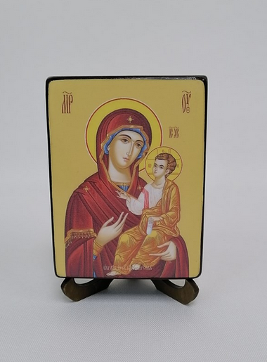 Иверская икона божьей матери, 9x12x3 см, арт Ид3302-2