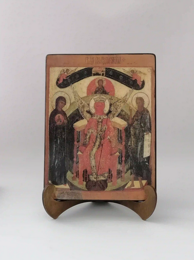 София Премудрость Божия, ок.1625, 15x20х1,8 см, арт А897 София Премудрость Божия, ок.1625, 15x20х1,8 см, арт А897