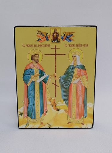 Константин и Елена, 15x20х4 см, арт Ид5005-2 Константин и Елена, 15x20х4 см, арт Ид5005-2