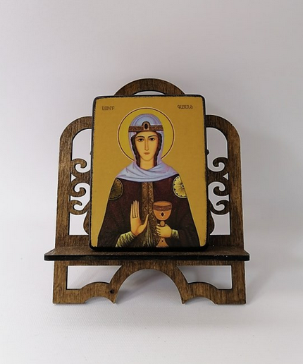 Гаяния (Гаяне), мученица, 6х8х1,8 см, арт Ид4344-2 Гаяния (Гаяне), мученица, 6х8х1,8 см, арт Ид4344-2