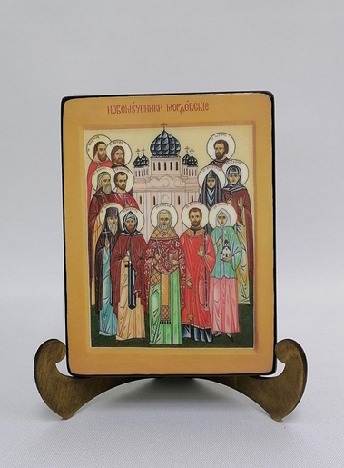 Мученик Иоанн Ломакин, арт В1014, 12x16x3,0 см