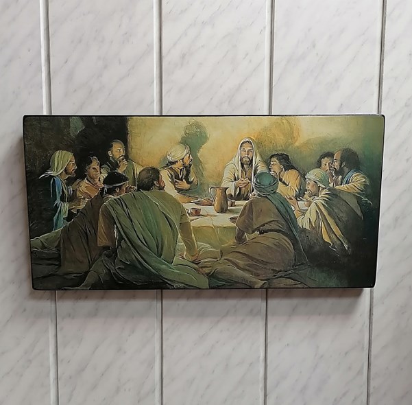 Заказать и купить икону на дереве ручной работы "Тайная вечеря, 60x30х4 см, арт Ид22093" Заказать и купить икону на дереве ручной работы "Тайная вечеря, 60x30х4 см, арт Ид22093"
