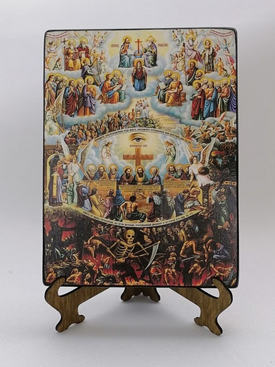 Страшный суд, 15х20 см, арт И8872 Страшный суд, 15х20 см, арт И8872