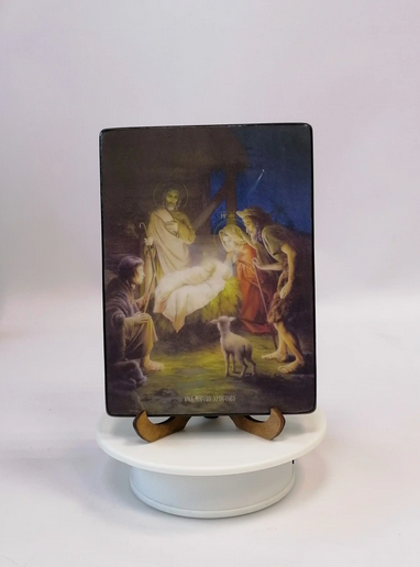 Рождество Христово, 12x16x1,8 см, арт Ид4632-2 Рождество Христово, 12x16x1,8 см, арт Ид4632-2