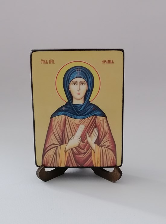 Мелания Римляныня, святая, 9x12x1,8 см, арт Ид4451-2 Мелания Римляныня, святая, 9x12x1,8 см, арт Ид4451-2