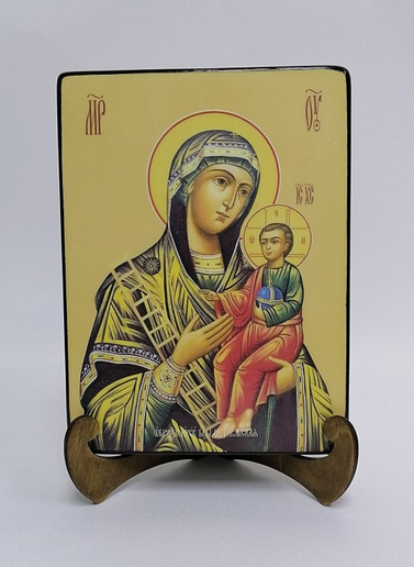 Путивльская икона божьей матери, 15x20х3 см, арт Ид3638-2 Путивльская икона божьей матери, 15x20х3 см, арт Ид3638-2