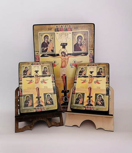 Божья Матерь Победительная, арт И069 / 16х24х2,8 см