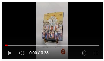 Собор новомучеников и исповедников Церкви Русской, 21x28x3 см, арт Ид4914-2