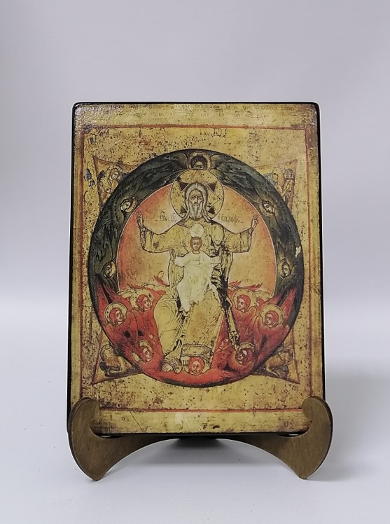 Троица Новозаветная (Отечество), арт И840, 15х20х1,8 см Троица Новозаветная (Отечество), арт И840, 15х20х1,8 см