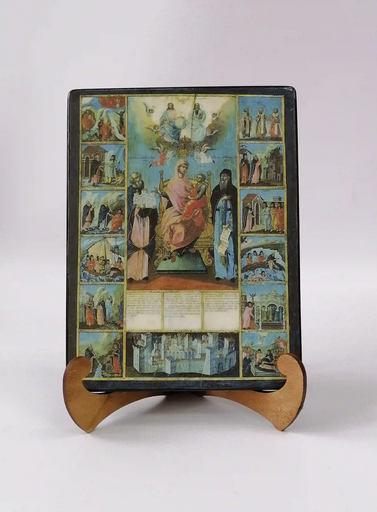 Божья Матерь Экономисса Домостроительница, арт И100-5, 15x20х1,8 см Божья Матерь Экономисса Домостроительница, арт И100-5, 15x20х1,8 см