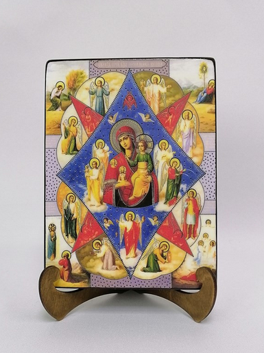 Неопалимая купина, 15x20х3 см, арт Ид3568-2