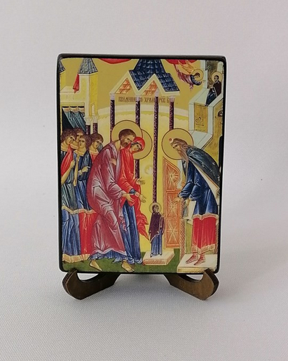 Введение во храм Пресвятой Богородицы, 9x12x1,8 см, арт Ид4693-2 Введение во храм Пресвятой Богородицы, 9x12x1,8 см, арт Ид4693-2