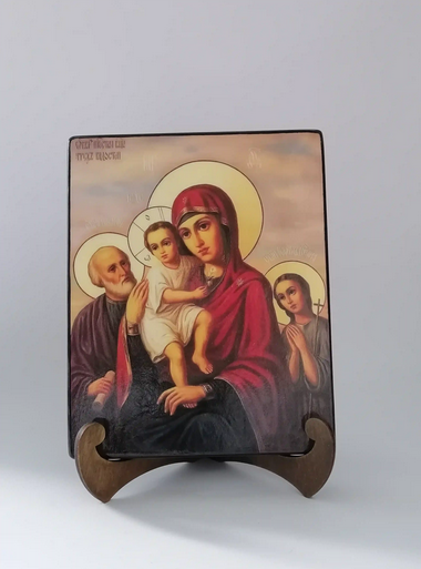 Пресвятая Богородица Трех радостей, арт И081, 16х20х1,8 см Пресвятая Богородица Трех радостей, арт И081, 16х20х1,8 см