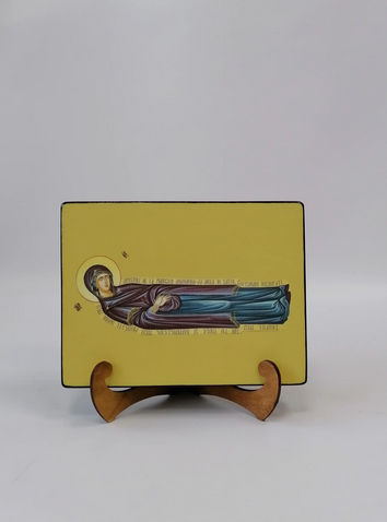 Плащаница "Пресвятая Богородица", 15x20х3 см, арт Ид5185-2