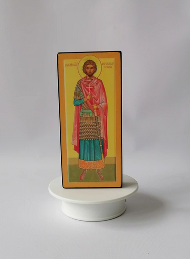 Благоверный князь Василий (Василько) Ростовский, арт В5955, 9х20х3,0 см Благоверный князь Василий (Василько) Ростовский, арт В5955, 9х20х3,0 см