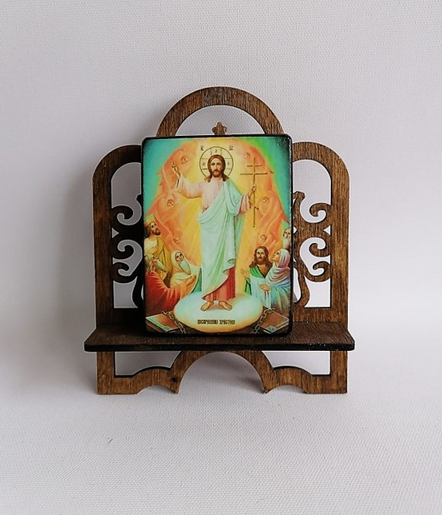 Воскресение Христа, 5,7x7,6x1,8 см, арт И15254-2 Воскресение Христа, 5,7x7,6x1,8 см, арт И15254-2