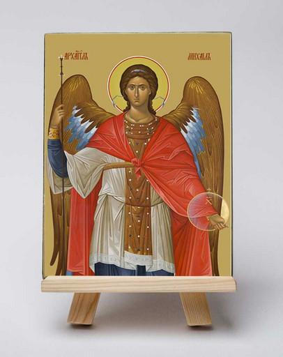 Михаил, архангел. 7,5x10x1,8 см, арт Б0013