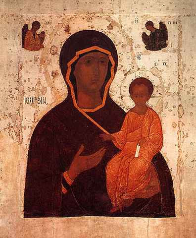 Смоленская Богоматерь. Дионисий. 1482 год, 12x16x1,8 см, арт А4150 Смоленская Богоматерь. Дионисий. 1482 год, 12x16x1,8 см, арт А4150
