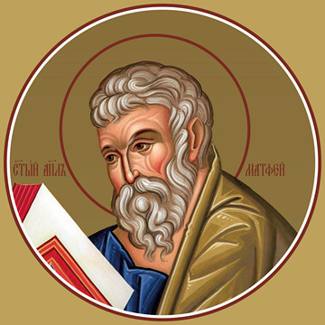 Матфей, евангелист (на Царские врата), 12x16x3 см, арт Ид4544 Матфей, евангелист (на Царские врата), 12x16x3 см, арт Ид4544