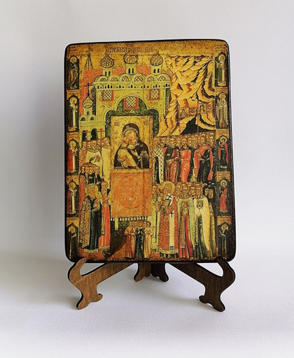 Сретение Владимирской иконы Пресвятой Богородицы, арт И516