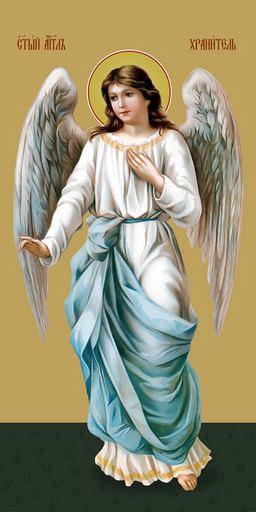 Мерная икона, Ангел-Хранитель, 50x100 см, арт Ид24632