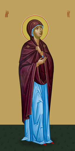 Мерная икона, Пресвятая Богородица, 50x100 см, арт Ид24675