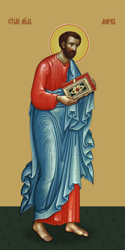 Мерная икона, Марк, апостол, 50x100 см, арт Ид24930